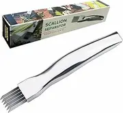 Yotsuba Scallion Cutter, Shred Knife Vegetable Cutter, Stainless Steel Blade Slice Cutlery Sharp, Vegetable Fruit Onion Butter Shredder Silk Kitchen Speedy Chopper Easy Quick Kitchen Tool