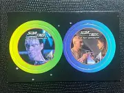 STAR TREK THE NEXT GENERATION POG 1994 UNPOPPED #24 #42