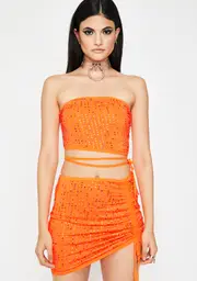 Infamous Illusion Skirt Set