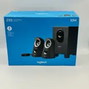 Logitech Z313- 50W 3.5mm Input Sound System Black. Official BestBuy Release