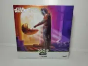 The Mandalorian Meets Grogu 550 Piece Puzzle with Poster (by Thomas Kinkade)
