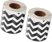 Generic 2 Rolls Border Stickers for Bulletin Board and Blackboard DIY Decor Self Adhesive Border Trim for Classroom Home Office Decoration Festival Supplies