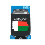 Madagascar Country Flag Nationality - Stubby Holder With Base