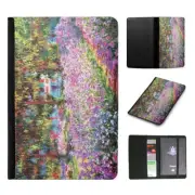 PASSPORT ITINERARY ORGANIZER|CLAUDE MONET - THE ARTIST'S GARDEN AT GIVERNY ART