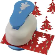 Christmas Tree Punch for Craft 1-Inch, Paper Punch Pine Tree for Christmas, Tool
