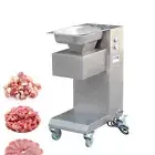 Automatic Fresh Meat Chicken Breast Cutting Machine Meat Slicer Dicing Machine