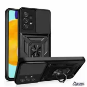 Slide Camera Cover Ring Stand Armor Case For Galaxy A52 A53 A33 A23 A13 5G