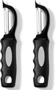 2 Pack Vegetable Peeler Potato Peeler Comfortable Handle Fruit Peeler Carrot Peeler Apple Peeler for Kitchen