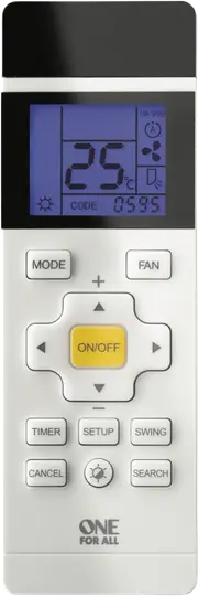 One For All Aircon Remote Control