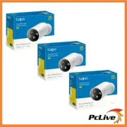 TP-Link Tapo TC85 3 Pack Wire-Free Security WIFI Camera 2K Indoor Outdoor Alarm