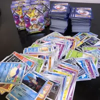在飛比找蝦皮購物優惠-寶可夢 劍&盾 集換式卡牌盒組 廢卡 閃卡 能量卡
