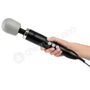 Doxy Black Extra Powerful Vibrating Wand Massager