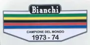 Bianchi Seat Tube band 1973-74