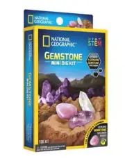 National Geographic Gemstone Dig Kit STEM Educational Activity for Kids