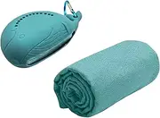 Perfeclan Cooling Towel Breathable Chilly Cooling Sport Quick Dry Microfiber Cool Towel for Basketball Sports Hiking Outdoor Activities, Blue