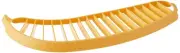 Banana Slicer 11.25" - Yellow, Easy Fruit Cutting Tool for Kitchen Use