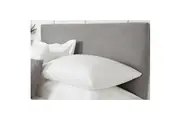Belledorm Faux Suede Plain Headboard Cover (Charcoal) - UTBM529