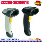 New Symbol Motorola LS2208-SR20007R 1D Wired USB Barcode Scanner Kit Black/White