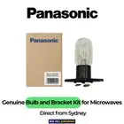 Complete Genuine Bulb and Bracket Kit for Panasonic NN Series Microwave Oven