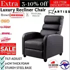 Artiss Recliner Chair Chairs Lounge Armchair Sofa Luxury Reclining Leather Seat