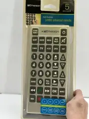 Vintage Emerson Jumbo Universal Remote Control. 11” X 5” Never Lose Remote Again