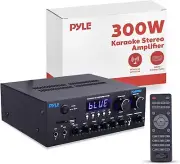 Wireless Bluetooth Streaming Amplifier 300W Multi Channel Home Audio Receiver