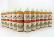 Lot of 12 Olive Oil Bath Dog Shampoo Tangerine 16oz Sensitive Skin & Antiseptic