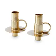 VTWonen Gold Candle Holder Set of 2