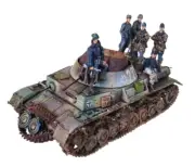 1:35 Pro Built and painting figures incluse