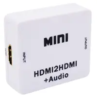 在飛比找蝦皮購物優惠-台灣現貨 HDMI to HDMI+audio PS4 影音