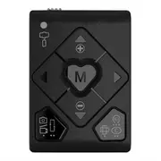 HRT-03 BT Remote Control for ISteady XE/X2/V2/V2s/M5/M6/MT2/Q/Pro 4/Mobile+ Smartphone Gimbal Stabilize Black