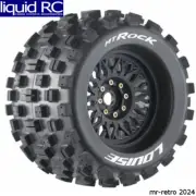 Louise RC LT3277X Mt-Rock Sport 1/8 Monster Truck Tires 0 & 1/2 Offset 17mm Remo