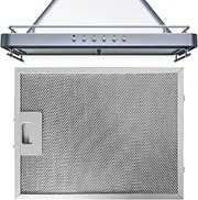 Range Hood Filters - Washable Metal Mesh Filter for Kitchen Range Hood | Range Hood Parts for Cooking Noodles, Grilling Meat, Stir Frying Vegetables, Frying Dough Pouxa