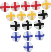 16pcs Golf Sticky Ball Sports Indoor Golf Balls Darts Game Accessories Cricket Ball Sticky Balls for Ceiling Sticky Ball Target Sticky Golf Fling Golf Stick Pa Generic