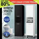 ALFORDSON Bathroom Cabinet Tall Storage Cupboard Slim Furniture Shelf