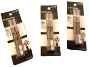 3X Covergirl Easy Breezy Brow Fill + Define Pencils 505 Rich Brown 3 LOT