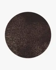 245' Round | Machine Washable Runner Rug | Kid & Pet Friendly | Indoor Rug | Architectural Digest Terran Burgundy Tufted Rug | Ruggable