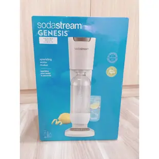 sodastream氣泡水機（含鋼瓶）+專用水瓶