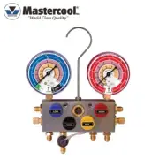 Mastercool 4Way Manifold 80MM R134A R32 R404A R407C (96203-MB1) Gauge Only