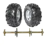 810mm Go Kart Rear Axle Kit, Complete 8" Wheels For Golf Cart ATV Quad Buggy