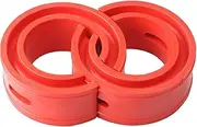 Car Spring Shock Absorber Water Proof Rubber Buffer, 2 Pcs Power Cushion Coil Spring Spacer for Enhanced Driving Safety (E)