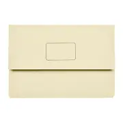 Marbig Slimpick Foolscap Document Wallet Buff