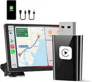 mardayket Wireless Carplay Adapter for Apple, 2025 Mini Stable Wireless carplay Adapter Smallest Fast Convert Factory Wired to Wireless CarPlay Dongle Cars for iOS for auto 2 in 1