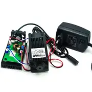 Focusable 445nm 450nm 2w/4w Blue Laser Dot Module DC12V Cooling Fan Driver