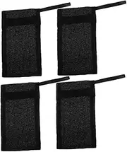 PENIKOKO 4Pcs Bar Soap Scrubber Pouches with Drawstring Mesh Soap Saver Bags for Easy Lathering and Travel for Handmade Soap Wash Skin Friendly and Lightweight Design