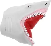 ADOCARN Lovely Shark Interactive Hand Puppet Soft TPR Finger Puppet for Storytelling Parent Interaction Encourages Imaginative Play for Role Playing Activities