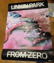 Linkin Park From Zero Album Launch Sydney Aus Warner Merch Poster Print 2024