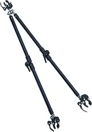 STARTIST Bike Trailer Folding Tow Hitch Connection Aluminum Alloy Accessories Lightweight for Rear Carrier Bicycle Trailer Connector, Aluminum Clamps