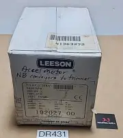 *FACTORY SEALED* Leeson 192027.00 IEC Metric Motor 1/3Hp 0.25kW 460V + Warranty!