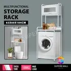 3 Tier Toilet Shelf Bathroom Rack Storage Cabinet Towel Laundry Organiser Stand